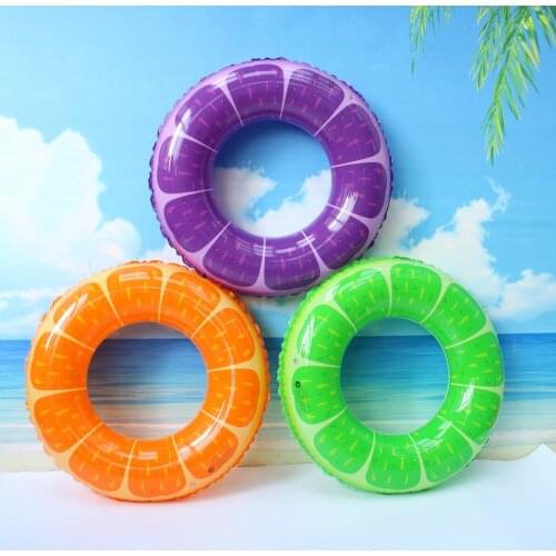 Chindren Inflatable Fruit Swimming Ring PVC Watermelon Swim Rings Adult First Aid Kits Lifebuoy Float Circle Security Protection