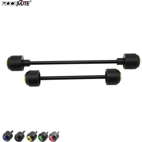 For SUZUKI GSX-R1000 2003-2004 Front Rear Axle Fork Crash Sliders Motorcycle Wheel Falling Protector Pad