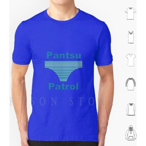 Pantsu Patrol Logo T Shirt Cotton Men Diy Print Anime Loli Lolicon Imouto Panties Pantsu Hentai Onee Chan Onii Chan