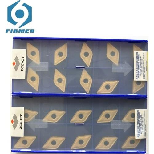 Original Lathe Blade DNMG150404 150408 150412-PM YBC251/252 10pcs Carbide Inserts Lathe Turning Tool Cutting Tool CNC