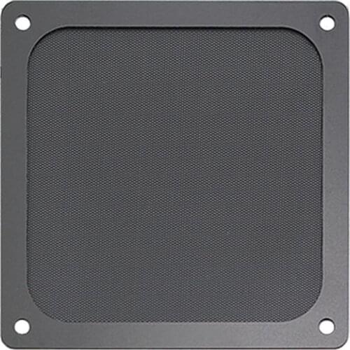 Magnetic Dust Filter Dustproof Mesh Fan Cover Net Grill Guard with Hole for PC Computer Case Cooling Fan Accessories