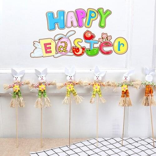 Cute Bunny Rabbit Chick Hanging Toy Kids Home Party Decor Gifts Easter Bunny Decoration