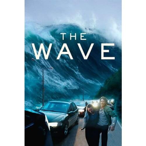 The Wave Movie Art print Silk poster Home Wall Decor