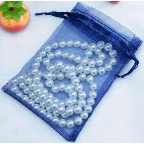 Wholesale Navy Organza Bag 13x18cm,Wedding Jewelry Packaging Pouches,Nice Gift Bags 500pcs/lot