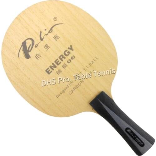 Palio official energy 06 table tennis blade special for 40+ new material table tennis racket game fast attack loop carbon blade