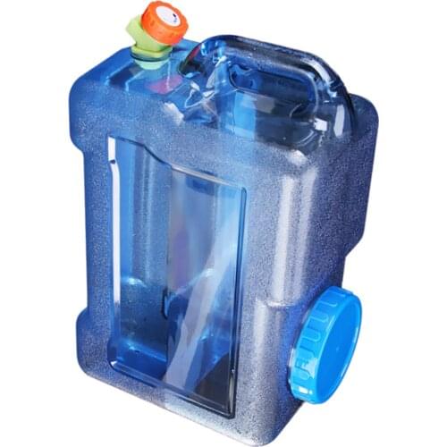 12LCapacity Outdoor Water Bucket Portable Driving Water Tank Container with Faucet for Camping Picnic Hiking