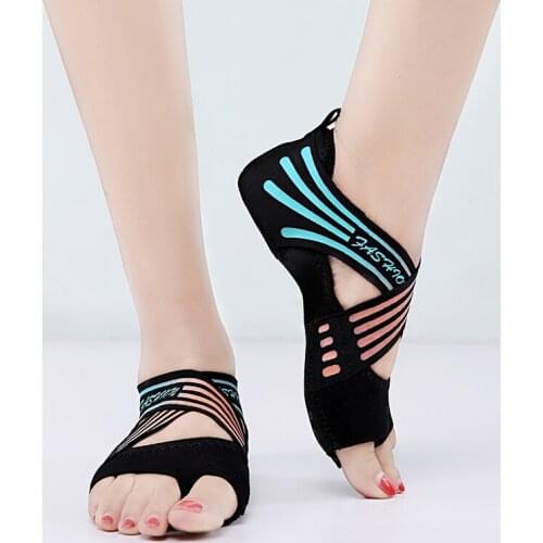 Professional Gym Sports Yoga Shoes Women Flat Soft Anti-slip Sole Ballet Non-slip Fitness Dance Shoes Pilates Yoga Shoes Socks