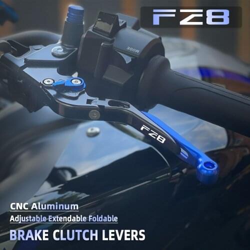Motorcycle handbrake Adjustable Brake Clutch Levers Handgrips FZ8 FOR YAMAHA FZ8 2010 2011 2012 2013 2014 2015 2016 2017 2018