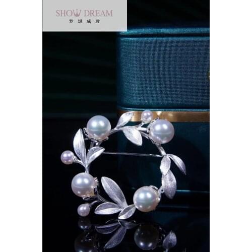 SHOWDREAM Silver Brooches For Clothes