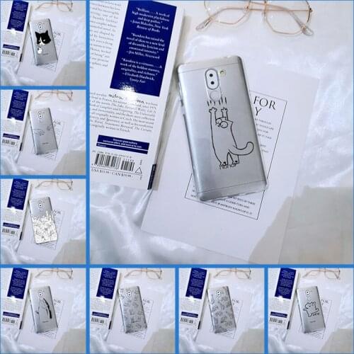 Funny Cat Cute Dog Elephant Phone Case Silicone For Huawei Honor 6 5A 4X 5X 6X Soft Back Cover For Huawei Honor 6A 4C 5C 6C Pro