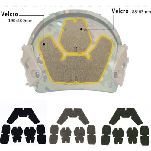 Tactical Helmet Hook Loops DIY Magic Sticker for MH Style Fast Helmet TB-FMA Helmet Tape Cover Hunting Helmet Accessories