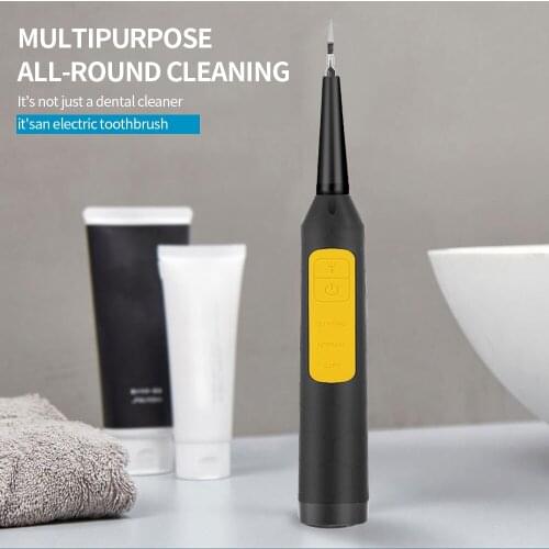 Electric Dental Calculus Remove Household Tartar Tooth Stain Remove Ultrasonic Cleaning Whitening Tooth Dental Scaler
