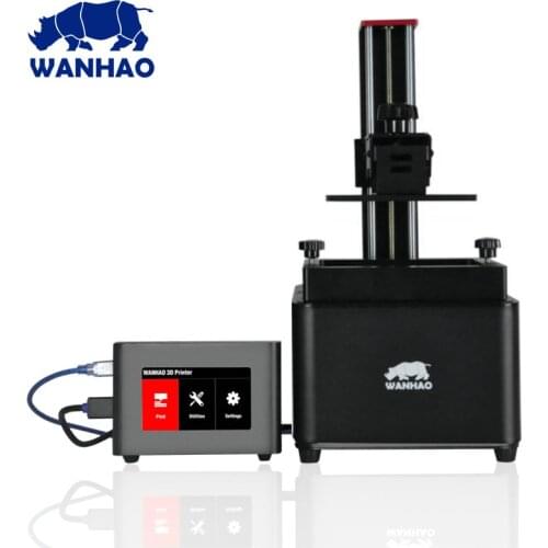 2018 New Duplicator 7 V1.5 LCD SLA DLP 3d printer , WANHAO factory dental dentist jewelry Resin 3D Printer + D7 USB Box