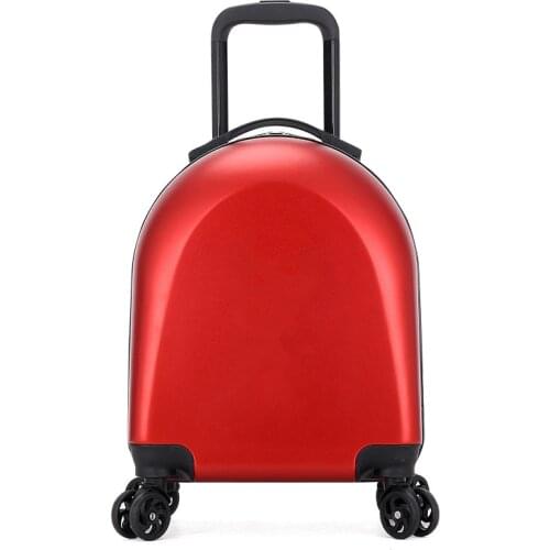 2021 Red medium semicircular luggage CE011-56895
