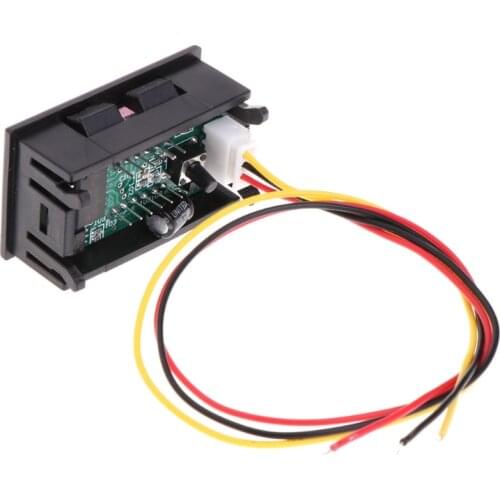 2021 New 2 in 1 LED Tachometer Gauge Digital RPM Voltmeter for Auto Motor Rotating Speed