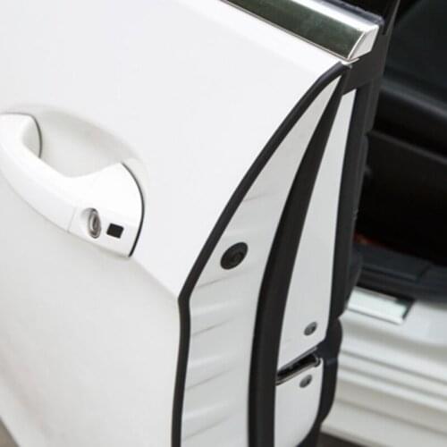 5m Auto Universal Car Door Edge Rubber Scratch Protector Moulding Strip Protection Strips Sealing Anti-rub DIY Car-styling