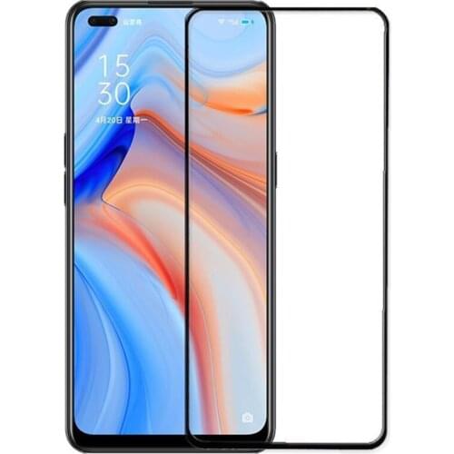 500pcs Tempered Glass Screen Protector For OPPO A54 A55 A74 A94 A95 F19 Pro Plus Realme Narzo 30 30A Full Coverage Curved Film