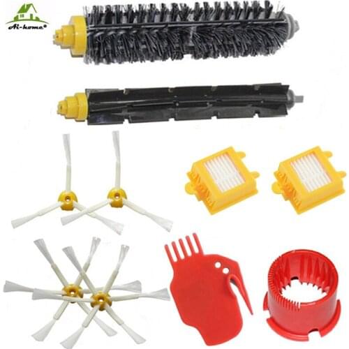 For iRobot Roomba 700 Series 760 770 780 790 Hepa Filters Bristle Brush Flexible Beater Side Brushes Cleaning Tool Accessory Kit