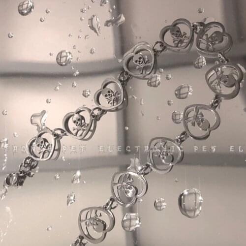 European and American Punk Cool Skull Titanium Steel Necklace