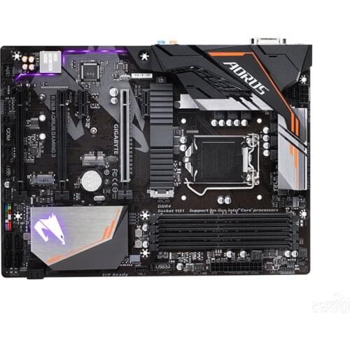 Desktop original motherboard for Gigabyte B360 AORUS GAMING 3 LGA 1151 DDR4 64GB USB2.0 USB3.1 used computer motherboards