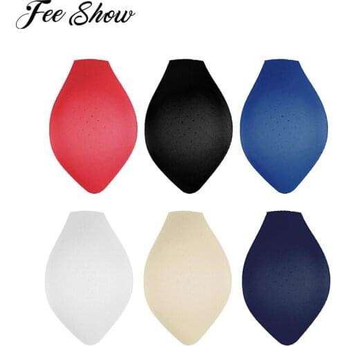 Sexy Men Breathable Briefs Underwear Penis Enlarge Bulge Pouch Pad Male Swim Trunks Bathing Suits Inside Enhance Protection Pad