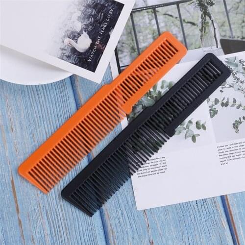 Professional 2 Colors Salon Men Women Clipper Hair Cut Comb Carbon Barber Hair Comb For Hair Trimming Hairdresser Comb