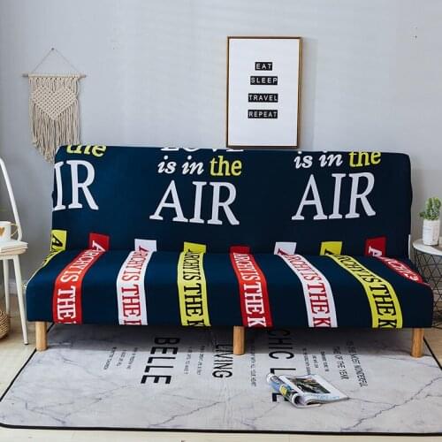 Dustproof 3/4 seat sofa cover four seasons universal children cute non-armrest removable and washable fabric sofa cushion