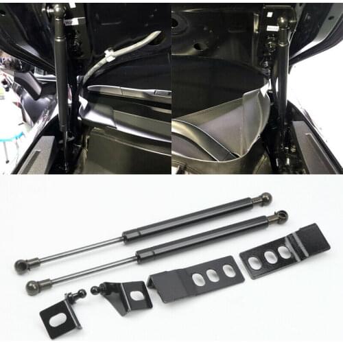 2Pcs Auto Car Front Engine Bonnet Gas Struts Bars Damper Hood Lift Support Shock For Toyota RAV4 2019 2020