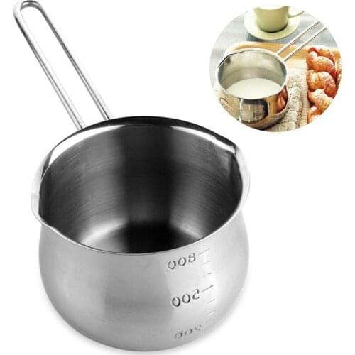 Baby Food Non-Stick Pan Milk Pot Butter Chocolate Melted Heating Pot Warmer Pan Small Saucepan Cheese Pot With Pour Spouts