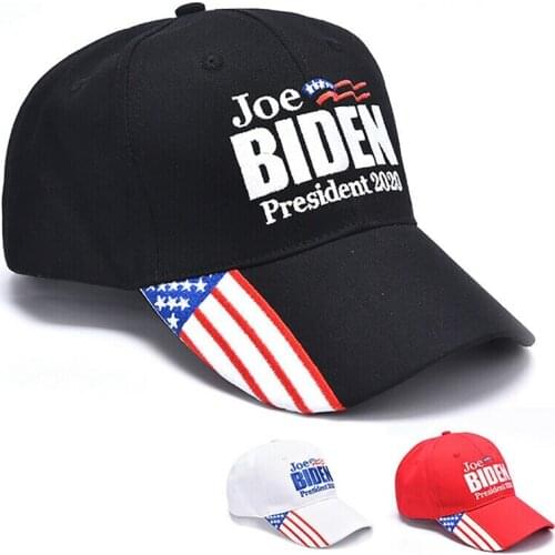 Sports Baseball Cap Letter Star Embroidered Breathable Adjustable Cotton Hat Headwear President Election Accessories W