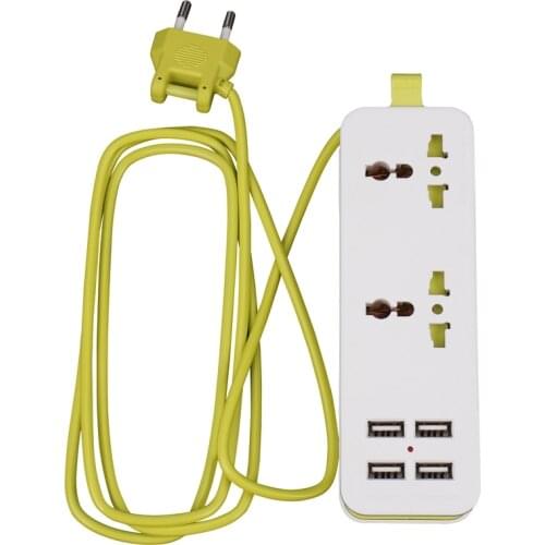 Extension Electrical Socket Portable Charging Ports USB Travel Household Power Strip Electrical Socket Power Sockets Smart Charg