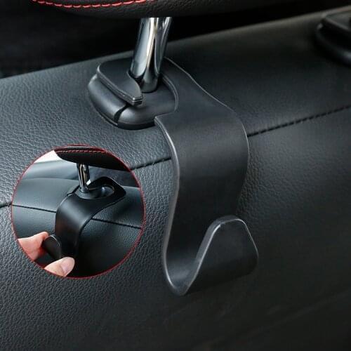 1pcs Auto Car Hooks Hangers Organizer Universal for Ford Focus Fiesta Kuga Citroen C5 Skoda Octavia Rapid Superb Accessories