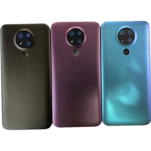 Nokia3.4 Rear Housing For Nokia 3.4 Battery Cover Back Door Phone Repair Replace Case + Logo Buttons