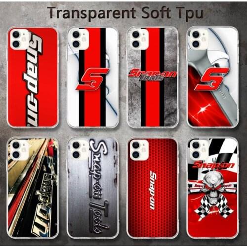 Snap-on’s tool logo Phone Case for iPhone 8 7 6 6S Plus X 5S SE 2020 XR 11 pro XS MAX 12 12Mini