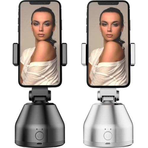 360° Rotation Auto Smart Shooting Selfie Stick Intelligent Follow Gimbal AI-composition Object Tracking Face Tracking Stand