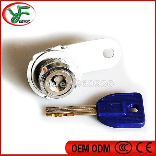 Free shipping Factory Sales Directly C shape Key Game Machine Lock 17MM wooden Lock