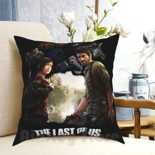 The Last Of Us Pillow Case Printed Home Soft DIY Pillow cover The Last Of Us Ellie Joel Tlou Playstation Ps4 Last Of Us Ps3