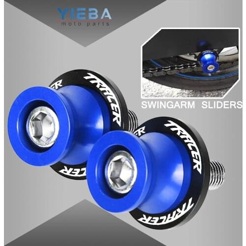 FOR YAMAHA TRACER 9 GT 700 900 Tracer700 Tracer900 2015 2021 19+ Motorcycle CNC Aluminum 6MM Swingarm Spool Stand Screws Slider