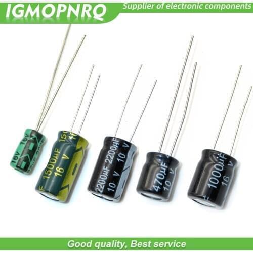 5PCS Electrolytic capacitor 100V1000UF 18x35 25V10000UF 18x35 25V3300UF 16x25 25V4700UF 16x25 35V3300UF 16x30 35V4700UF 18x30