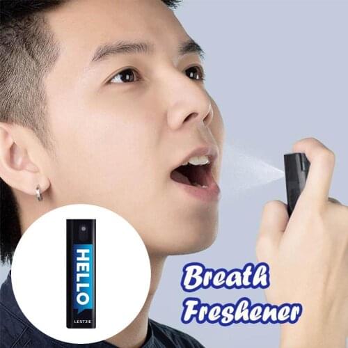 Mint mouth spray mouth freshener portable herbal mouth refreasher For adult breath spray bad care treatment tool K0C5