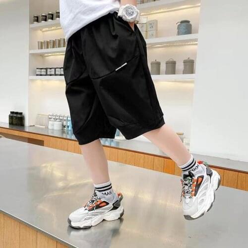 Boys Shorts Girls Beach Pants For Boys Summer Childrens Shorts Five-point Pants Candy Colors Casual Shorts For Kids Clothes