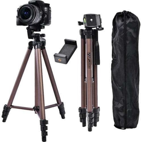 Profesional Aluminum Mini Tripods Camera Tripod Stand With Smartphone Holder For DSLR Camera Phone Smartphone