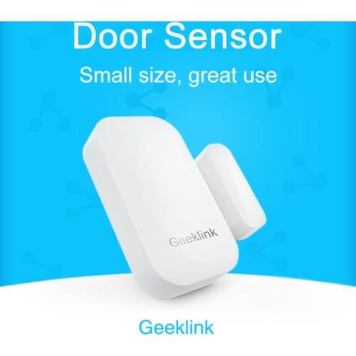Geeklink Door Sensor Detect Windows Door open/Close Wifi 433mhz RF Remote Real-time Feedback to Thinker Control Via Ios Android