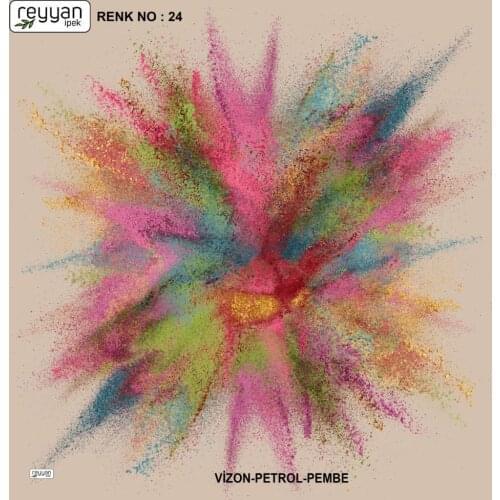 REYYAN SILK OYALIK WRITING (NEW QUALITY)-15347 - RENK-24