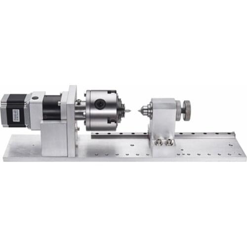 Nema23 57mm stepper moter 4th rotary axis Gapless for cnc router machine