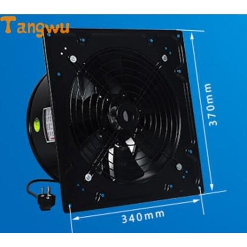 Fan Parts High speed fan industrial exhaust kitchen strong wall type fume exhausting 12 inch Exhaust Fan NEW