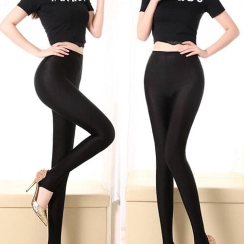 Women Autumn Winter High Waist Elastic Skinny Thick/Thin Stirrup Leggings Pants