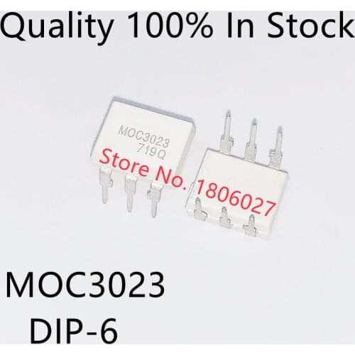 10PCS/Lot Spot hot sale CT3061 DIP-6 / MOC3023 / MOC3063 / CT4N33 / CT3052 NEW Original