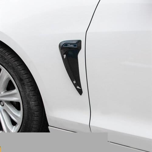 2 Sides Fender Decorated Sticker For Cadillac ATSL xt5 xts xt4 CT6 ACA231