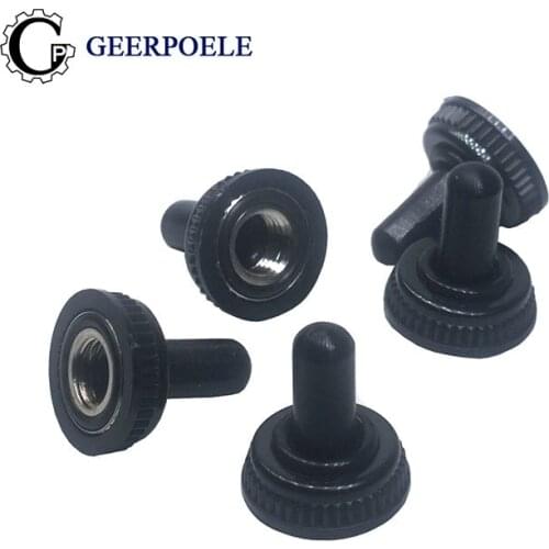 5 pcs/lot M6 Toggle Waterproof Cover Connectors Rocker Toggle Switch Rubber Sleeve Cap MTS 102 103 202 203 Cap